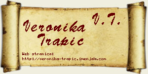 Veronika Trapić vizit kartica